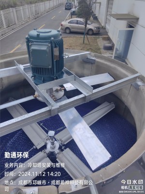 如何判断冷却塔布水器的喷头是否堵塞?