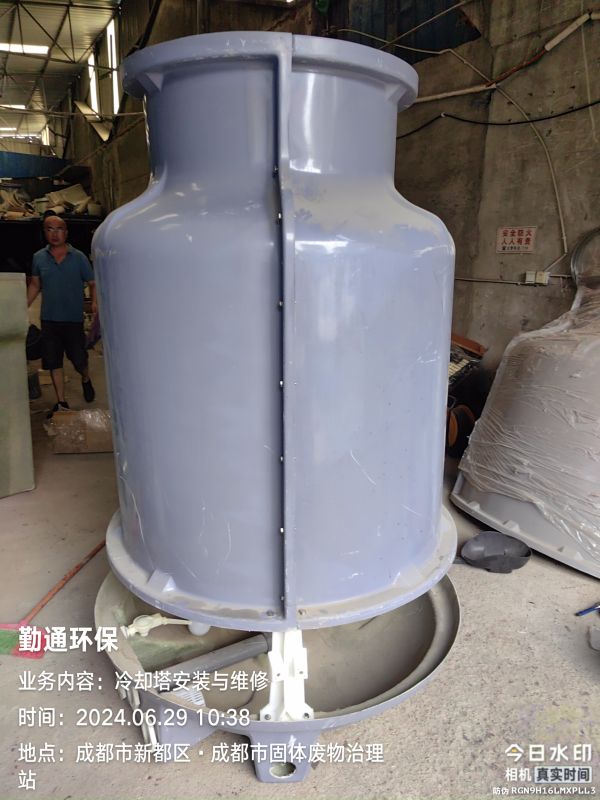成都20T冷却塔安装案例