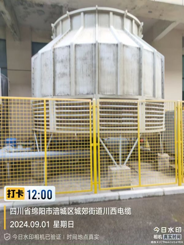 绵阳冷却塔减速机更换施工